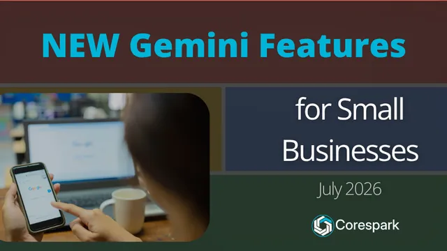 A small business owner using Google to update their business.